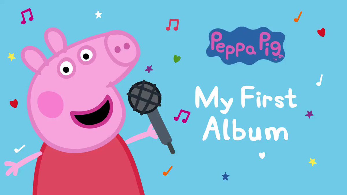 Peppa Pigの初CD”My First Album”が発売！英語育児中なら必見