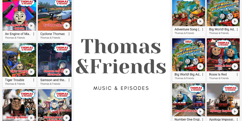 トーマスの 英語歌 情報まとめ おうちえいご園