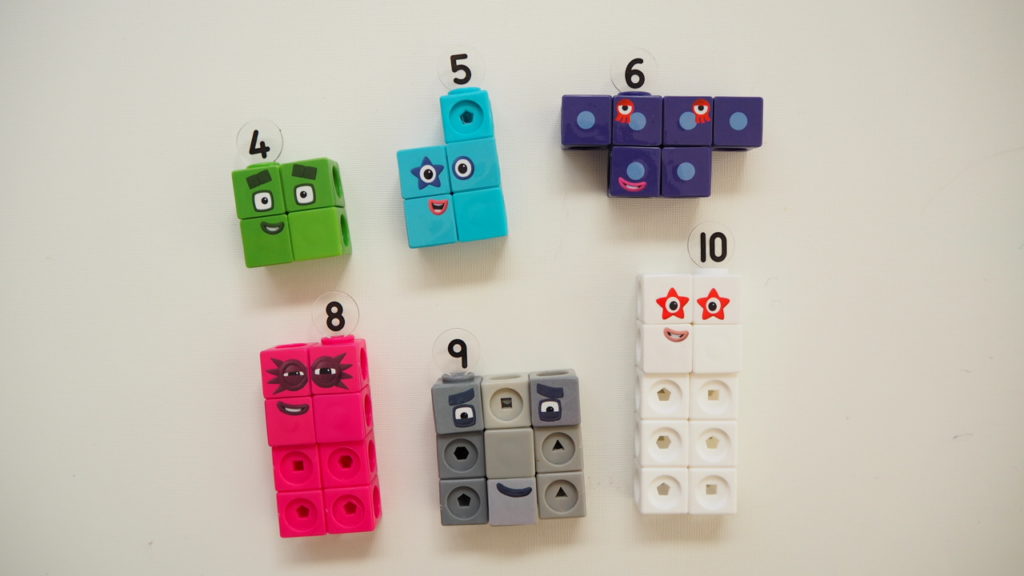 Numberblocks toy Learning Resorces mathlinkcubes blocks