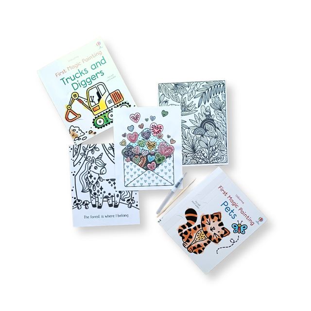 Magic Painting Book 体験シートセット